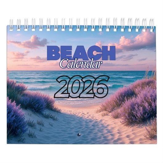 Strandkalender 2026 kalender (Titelbild)