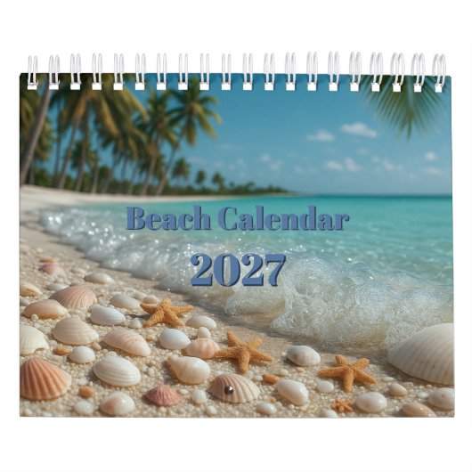 Strandkalender 2027 kalender (Titelbild)