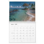 Strandkalender 2027 kalender (Mär 2027)