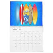 Strandkalender der Tropen Inseln Kalender (Feb 2027)