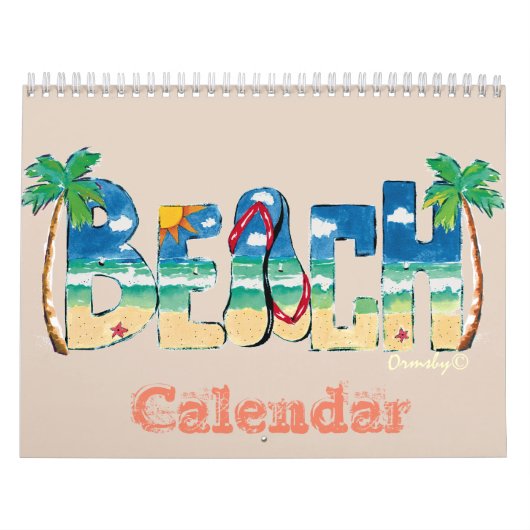 Strandkalender Kalender (Titelbild)