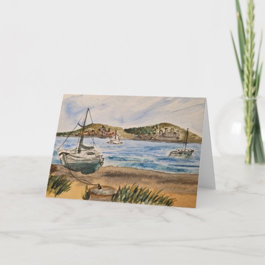 Strandkarte Karte (Vorderseite)