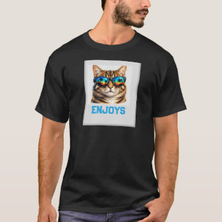 Strandkatze T-Shirt