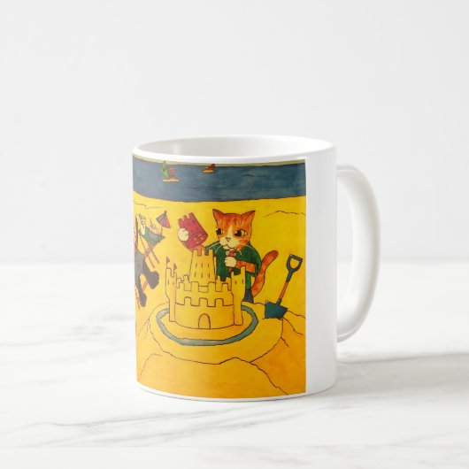 Strandkatzen Kaffeetasse (VorderseiteRechts)