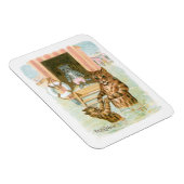 Strandkatzen von Louis Wain Magnet (Rechte Seite)