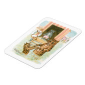 Strandkatzen von Louis Wain Magnet (Linke Seite)