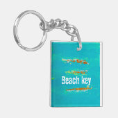 Strandkette Schlüsselanhänger (Vorderseite links)