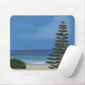 Strandkiefernwald Mousepad (Mit Mouse)