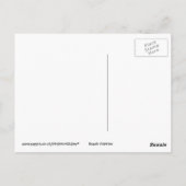 Strandkies Postkarte (Rückseite)