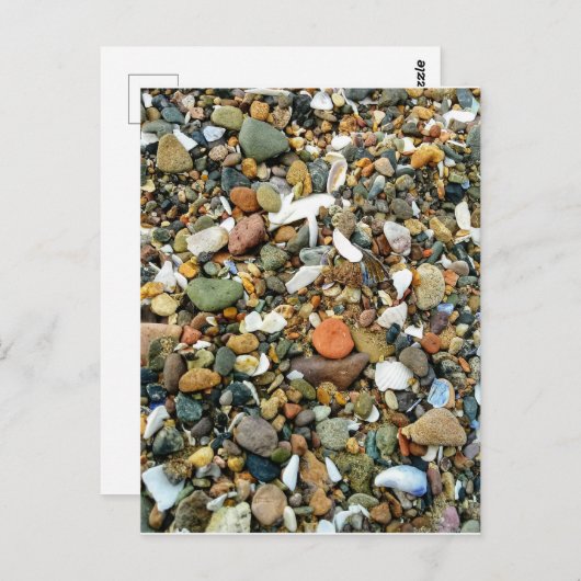 Strandkies Postkarte (Vorne/Hinten)
