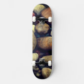 Strandkiesel-Muster Skateboard (Vorderseite)