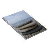 Strandkiesel-Notebook Notizblock (Rechte Seite)