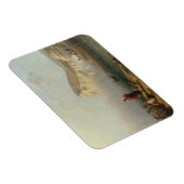 Strandkopf, 1850 (Öl auf Leinwand) Magnet (Rechte Seite)