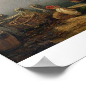 Strandkopf, 1850 (Öl auf Leinwand) Poster (Ecke)