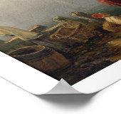Strandkopf, 1850 (Öl auf Leinwand) Poster (Ecke)