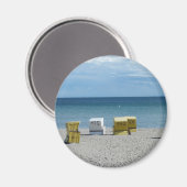 Strandkörbe Magnet (Vorderseite/Rückseite)