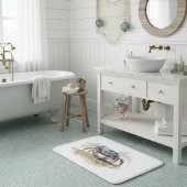 Strandkrabbe Badematte