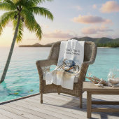 Strandkrabbe Fleecedecke