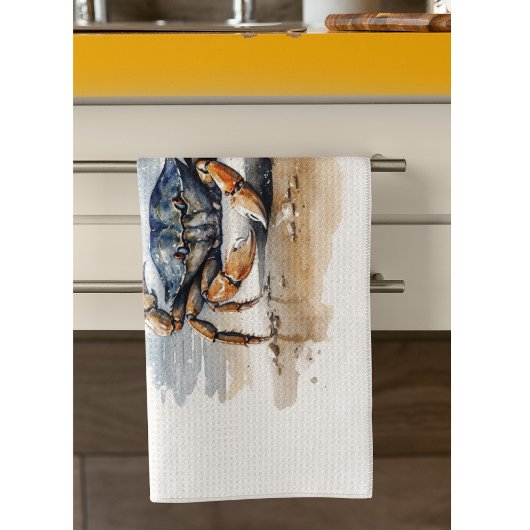 Strandkrabbe Geschirrtuch