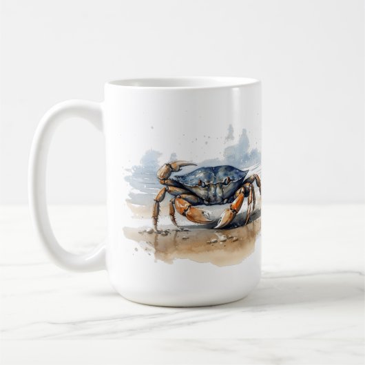 Strandkrabbe Kaffeetasse (Links)