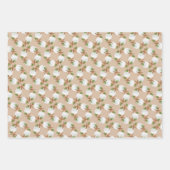 Strandkranz Stars Sand Dollars Sand Tan Geschenkpapier Set (Vorderseite 2)