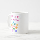 Strandkreaturen Kaffeetasse (Vorderseite Links)