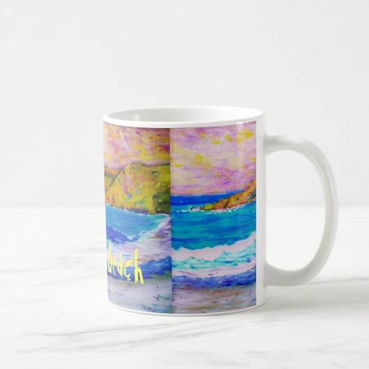 Strandkunst Kaffeetasse (Rechts)