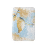 Strandkunst mit Willet Shorebird Badematte (Vorderseite Vertikal)