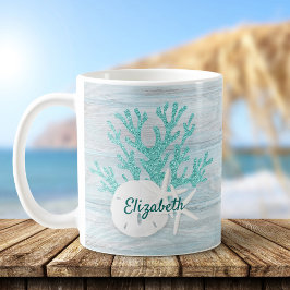 Strandküste Kaffeetasse