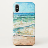 Strandküste, Küstenlinie Case-Mate iPhone Hülle (Rückseite)