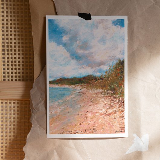 Strandküste Michigan Küste Poster