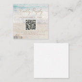 Strandküste/Ozeanseite - Scan-Code-UAWG Begleitkarte (Vorne/Hinten)