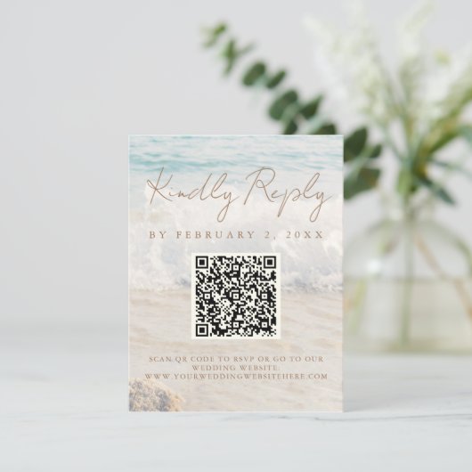 Strandküste/Ozeanseite - Scan-Code-UAWG Begleitkarte (Stehend Vorderseite)