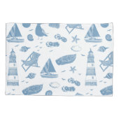 Strandküste Pillowcase Kissenbezug (Rückseite)