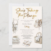 Strandküste Tropisches Bachelorette Wochenende Einladung (Vorderseite)