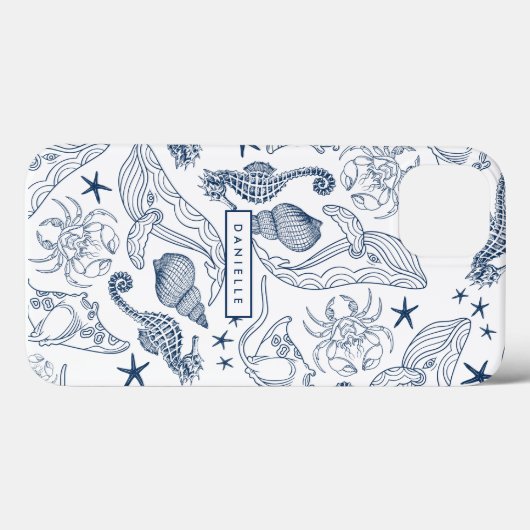 Strandküstenwesen Case-Mate iPhone Hülle (Rückseite (Horizontal))