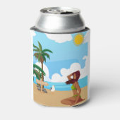 Strandladie Dosenkühler (Kanne Rückseite)