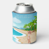 Strandladie Dosenkühler (Kanne Rückseite)