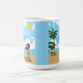 Strandladie Kaffeetasse (Mittel)