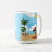 Strandladie Kaffeetasse (VorderseiteRechts)