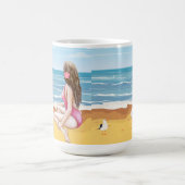 Strandladie Kaffeetasse (Mittel)