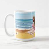 Strandladie Kaffeetasse (Links)