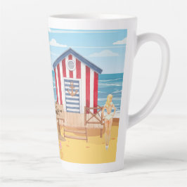 Strandladie Milchtasse