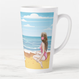Strandladie Milchtasse
