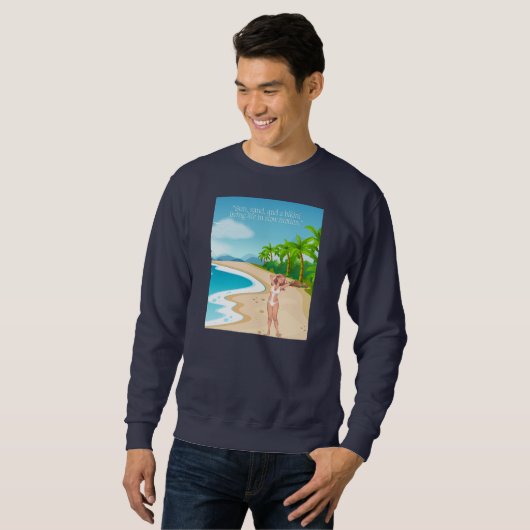 Strandladie Sweatshirt (Vorne ganz)
