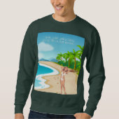 Strandladie Sweatshirt (Vorderseite)