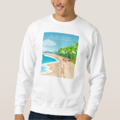 Strandladie Sweatshirt (Vorderseite)