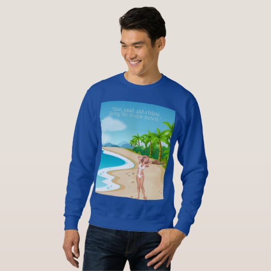 Strandladie Sweatshirt (Vorne ganz)