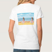 Strandladie T-Shirt (Rückseite)
