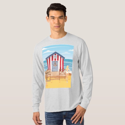 Strandladie T-Shirt (Vorne ganz)